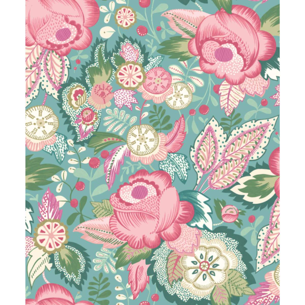 Ohpopsi Riches Of Nature Emily Rose - Rose & Seafoam