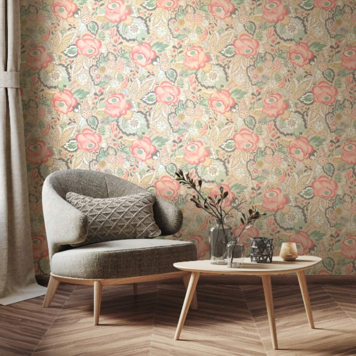Ohpopsi Riches Of Nature Emily Rose - Soft Flamingo