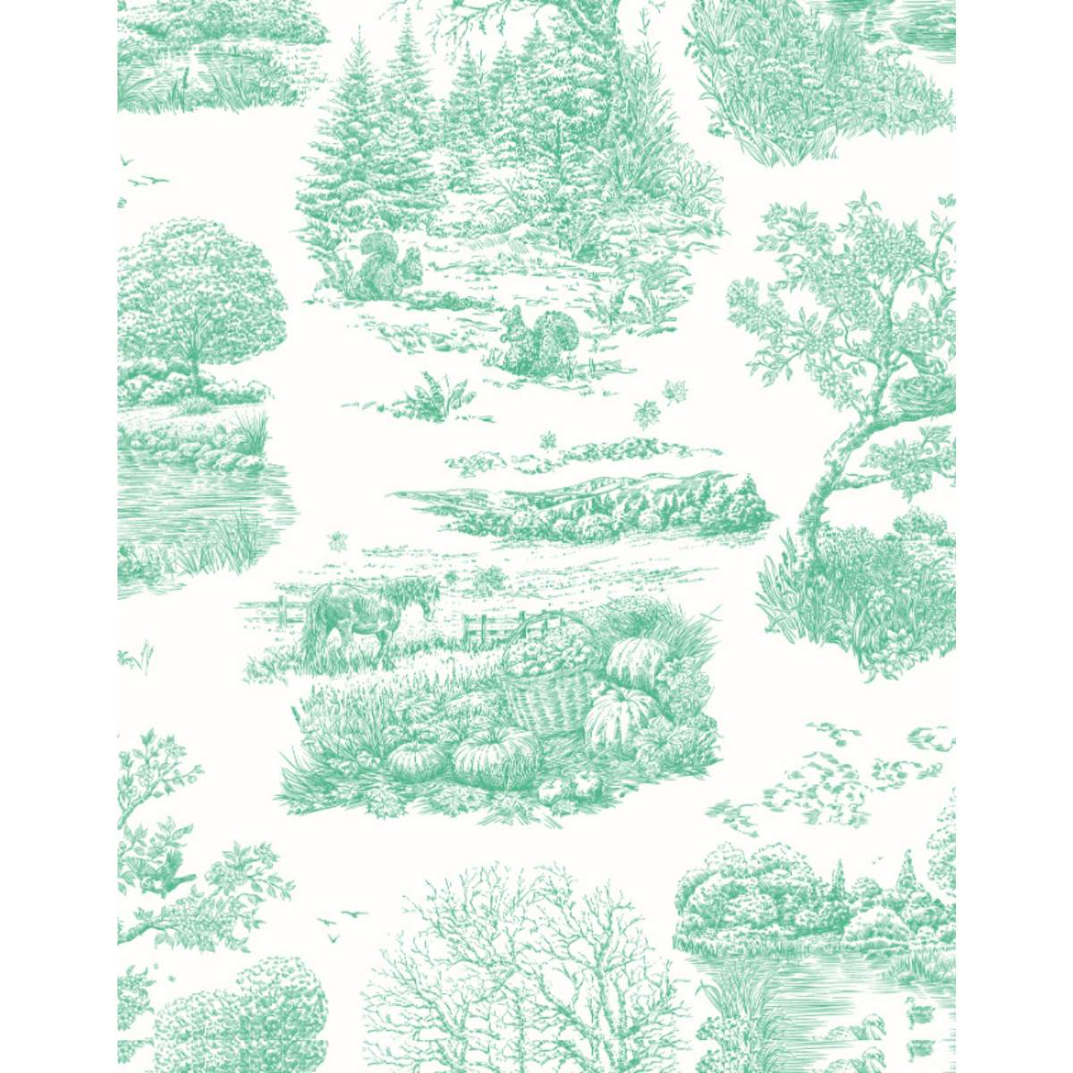 Ohpopsi Riches Of Nature Eve Toile - Jade