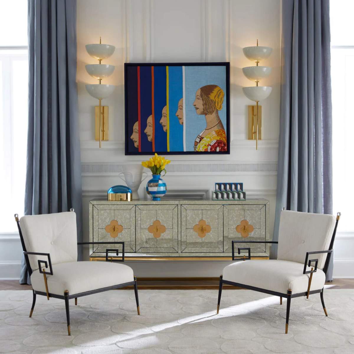 Jonathan Adler Rider Accent Chair