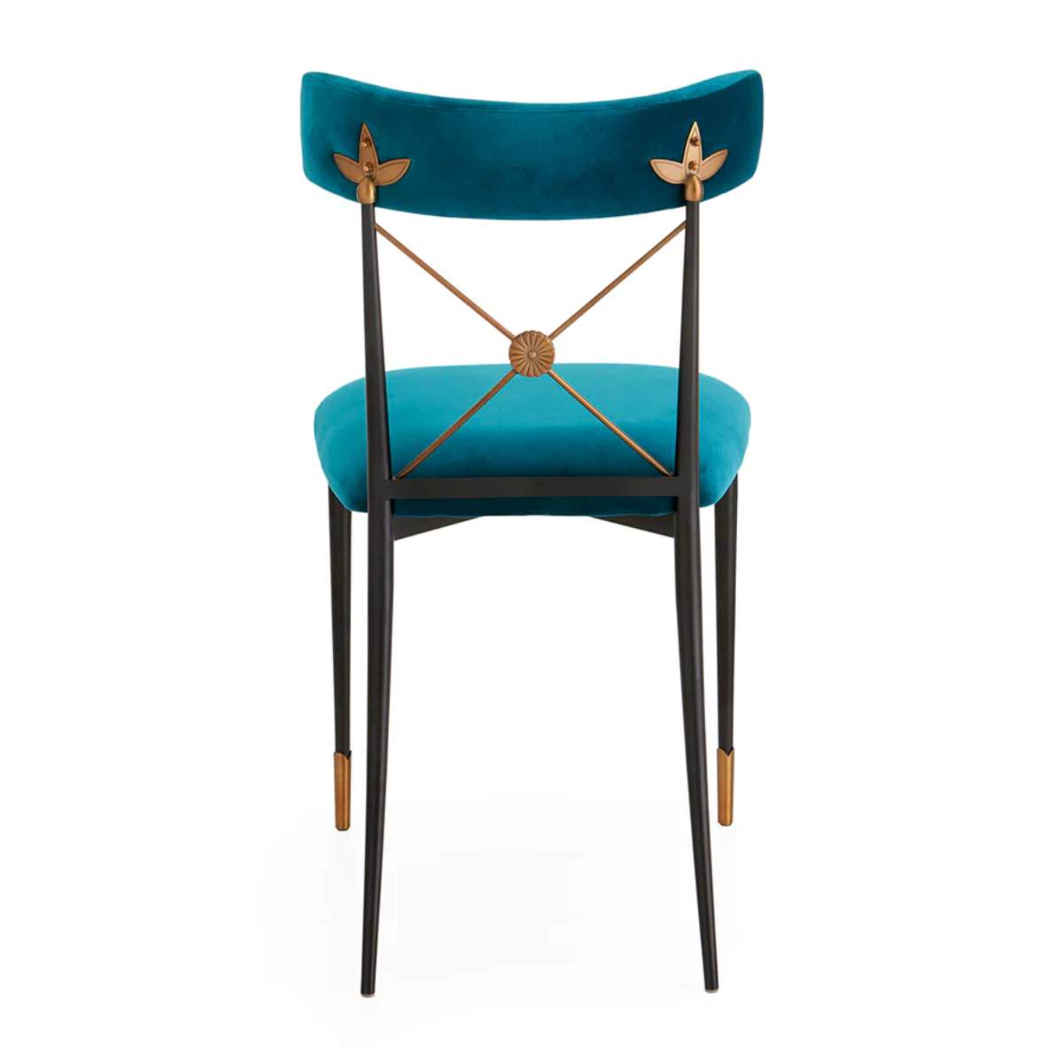Jonathan Adler Rider Dining Chair Rialto Peacock