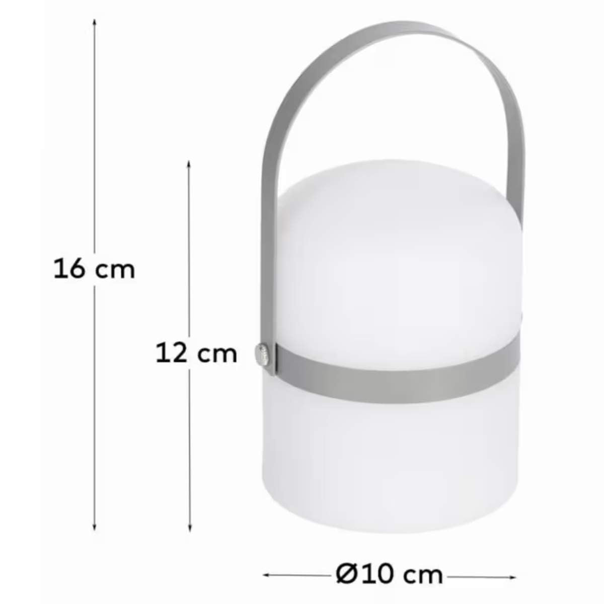 Kave Home Ridley mini LED table lamp in blue polyethylene