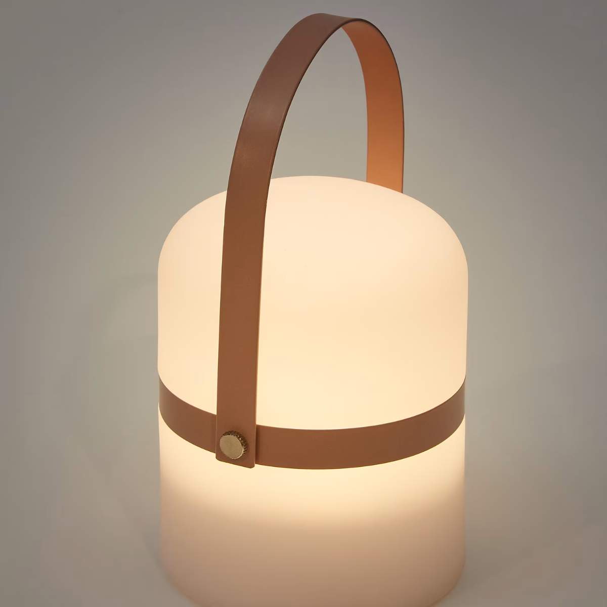 Kave Home Ridley mini LED table lamp in blue polyethylene