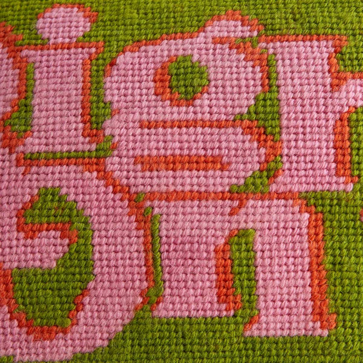 Jonathan Adler Right On Needlepoint Cushion