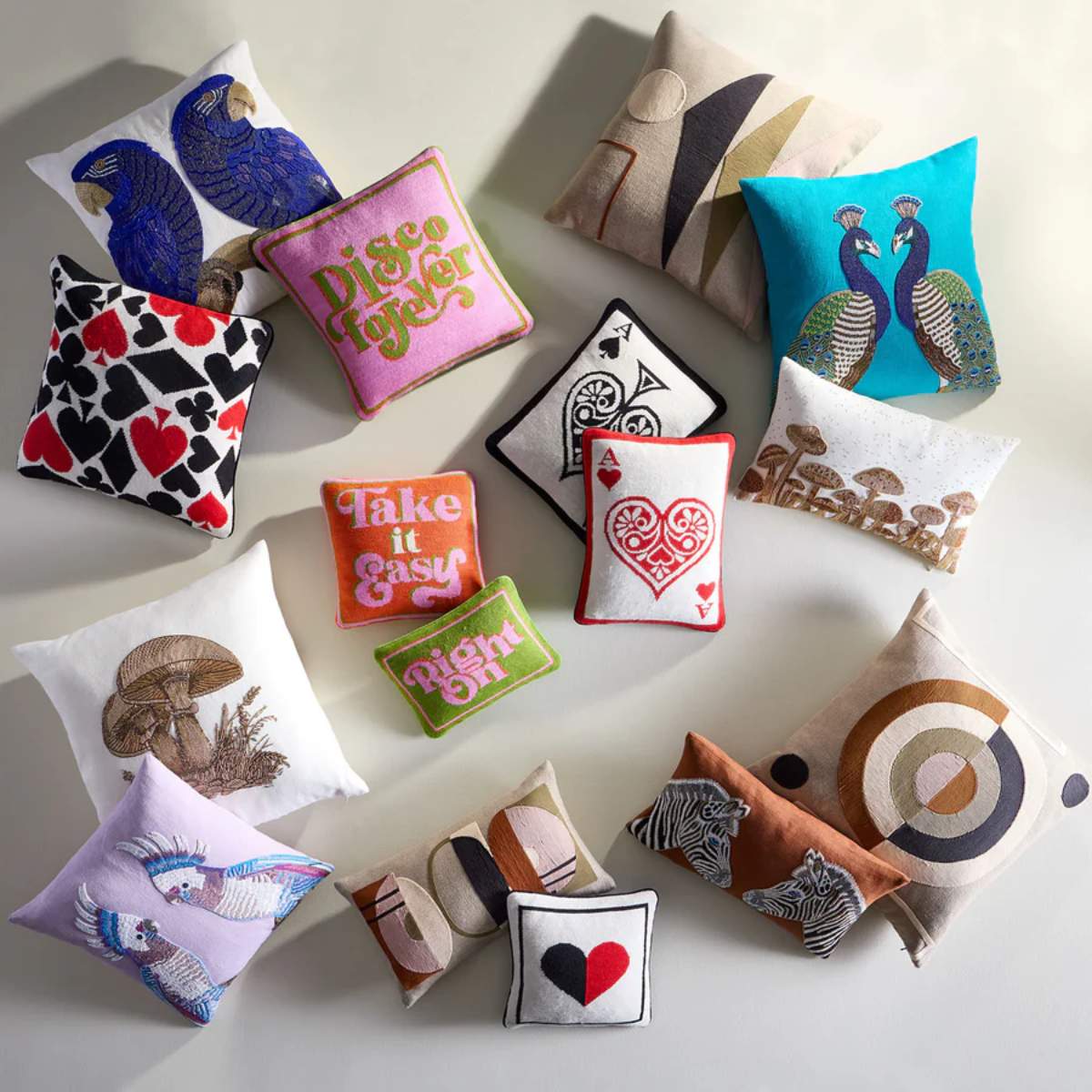 Jonathan Adler Atlas Cushion