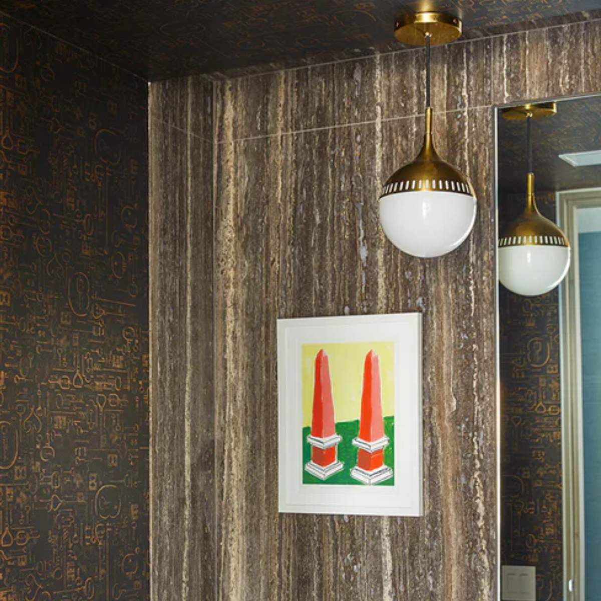 Jonathan Adler Rio Small Pendant