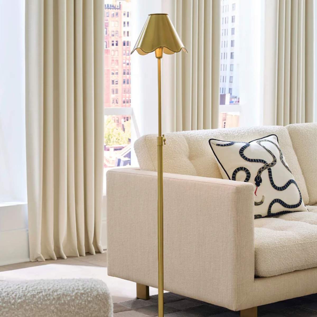 Jonathan Adler Ripple Adjustable Floor Lamp
