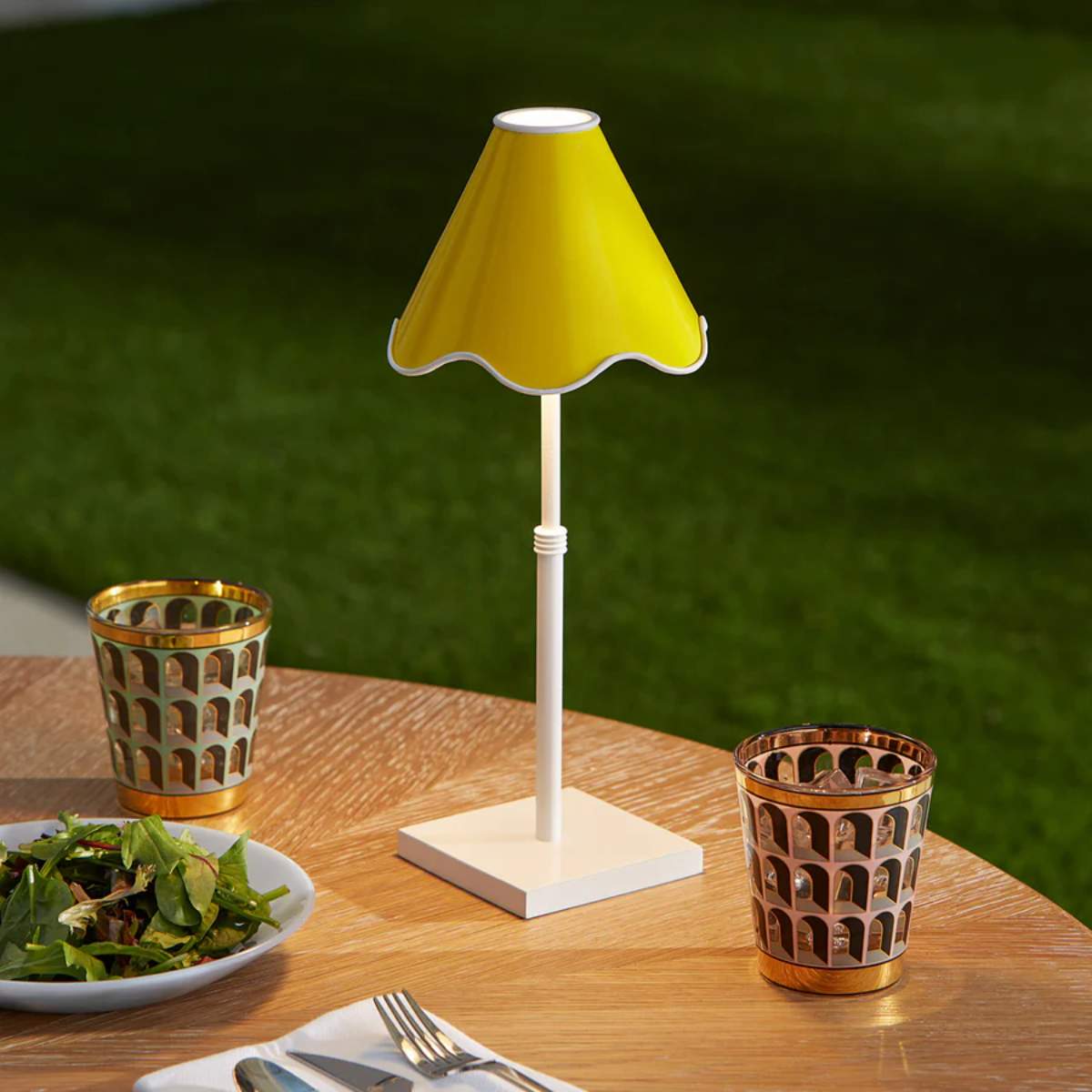 Jonathan Adler Ripple Rechargeable Table Lamp