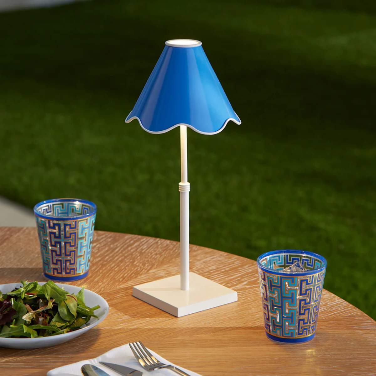 Jonathan Adler Ripple Rechargeable Table Lamp