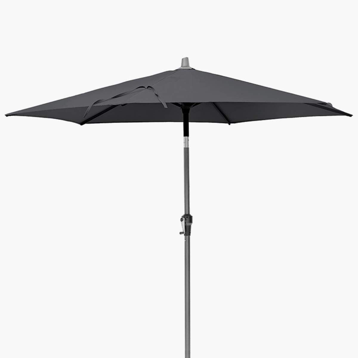 Pacific Lifestyle Riva 2.5m Round Anthracite Parasol