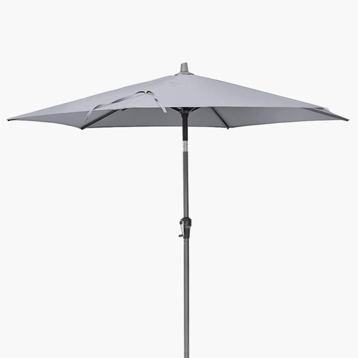 Pacific Lifestyle Riva 2.5m Round Luna Grey Parasol