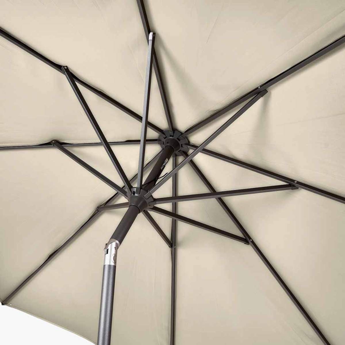Pacific Lifestyle Riva 3m Round Champagne Parasol