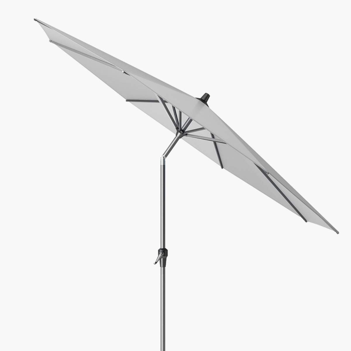 Pacific Lifestyle Riva 3m Round Luna Grey Parasol