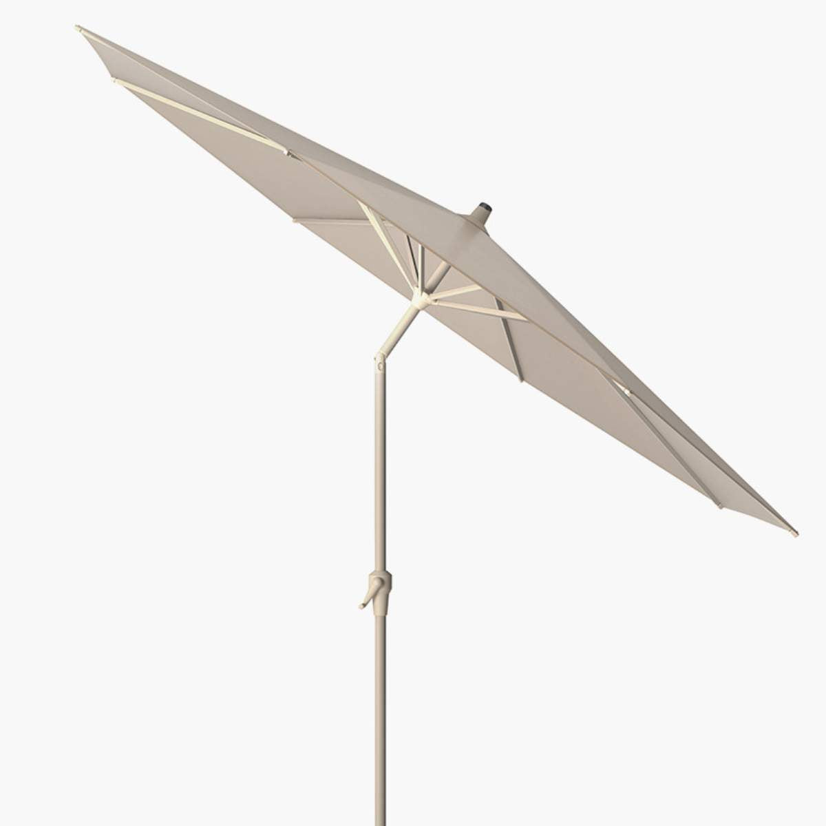 Pacific Lifestyle Riva 3m Round Sandstone / Champagne Parasol