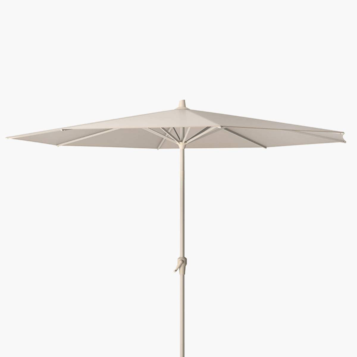 Pacific Lifestyle Riva 3m Round Sandstone / Champagne Parasol