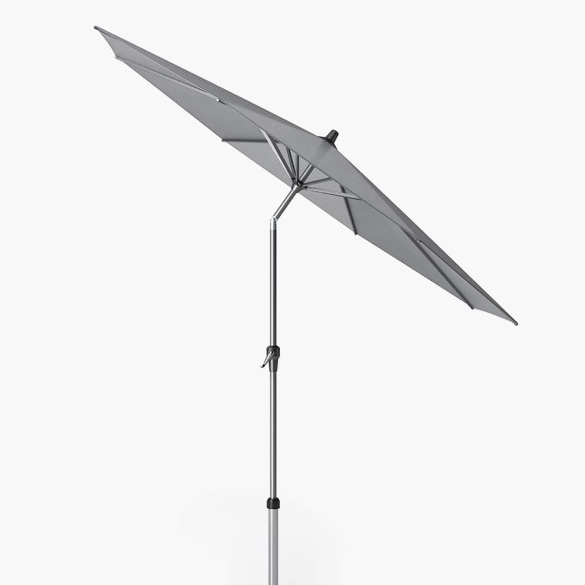 Pacific Lifestyle Riva Premium 3m Round Manhattan Grey Parasol