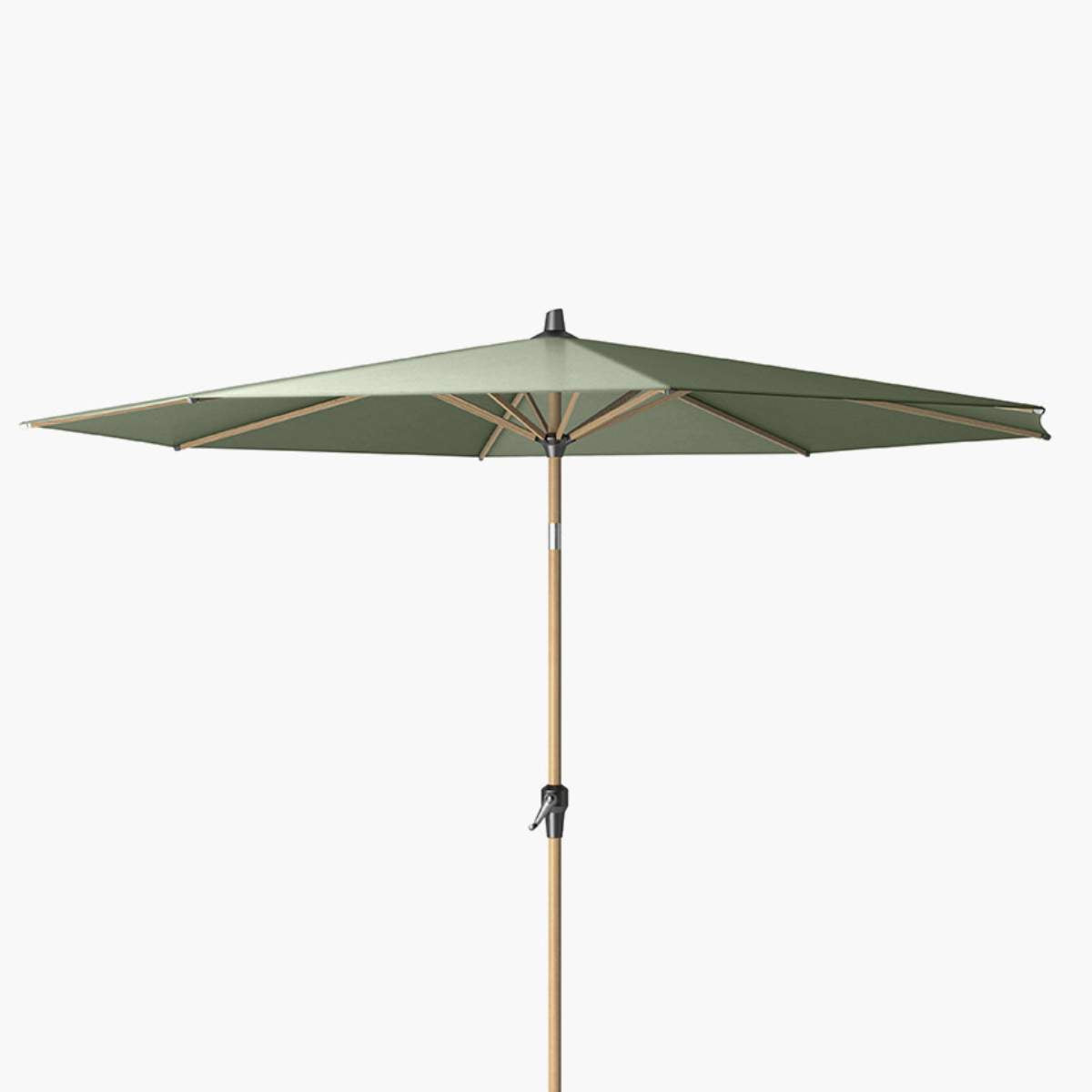 Pacific Lifestyle Riva Teak 3m Round Olive Parasol