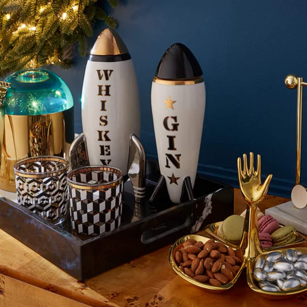 Jonathan Adler Rocket Gin Decanter