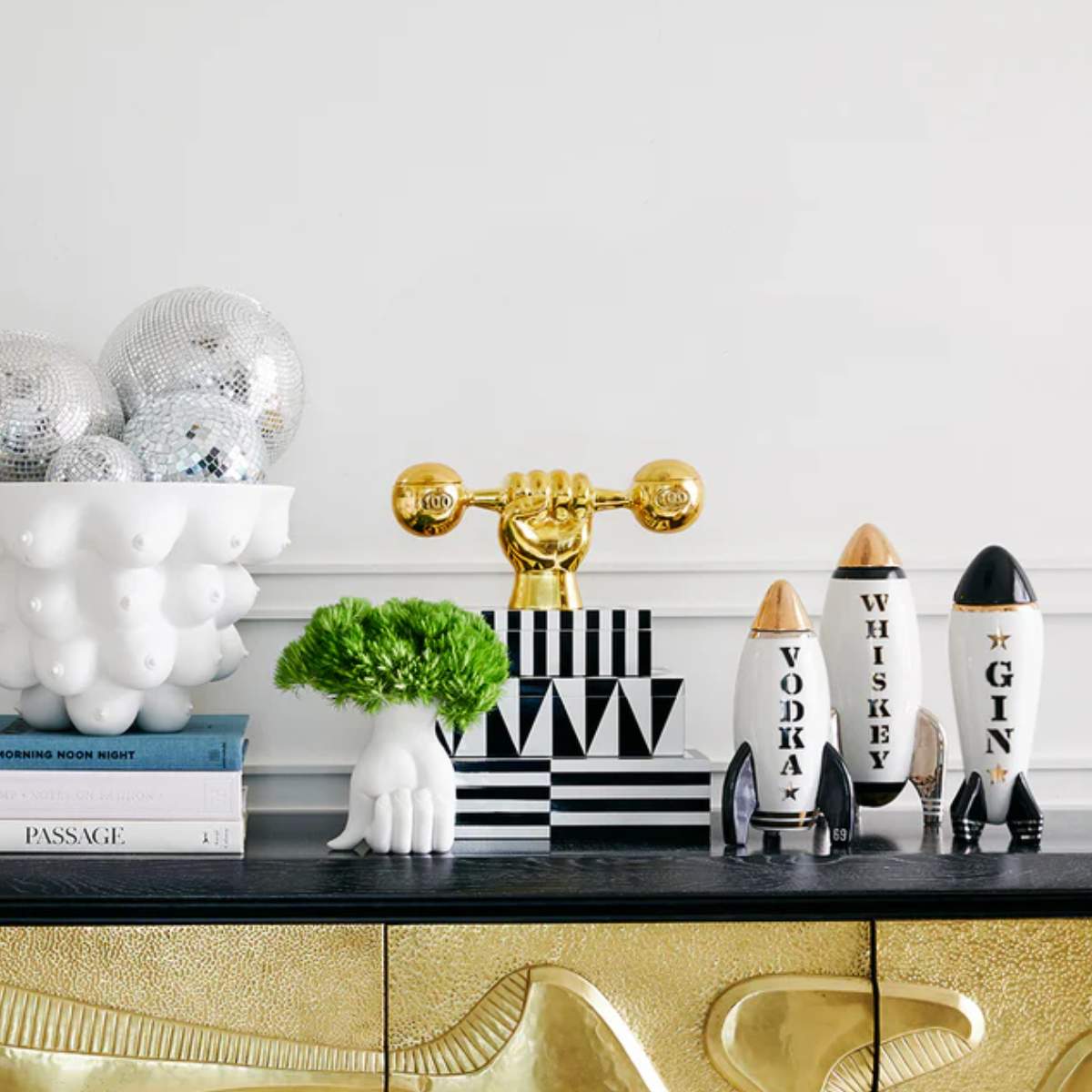 Jonathan Adler Rocket Gin Decanter