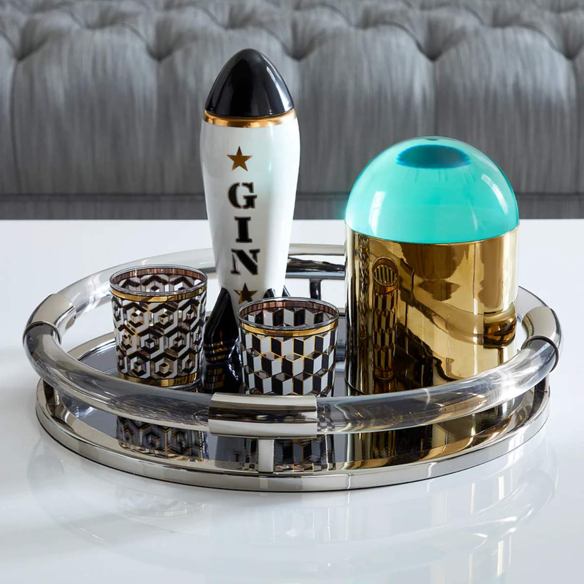 Jonathan Adler Rocket Gin Decanter