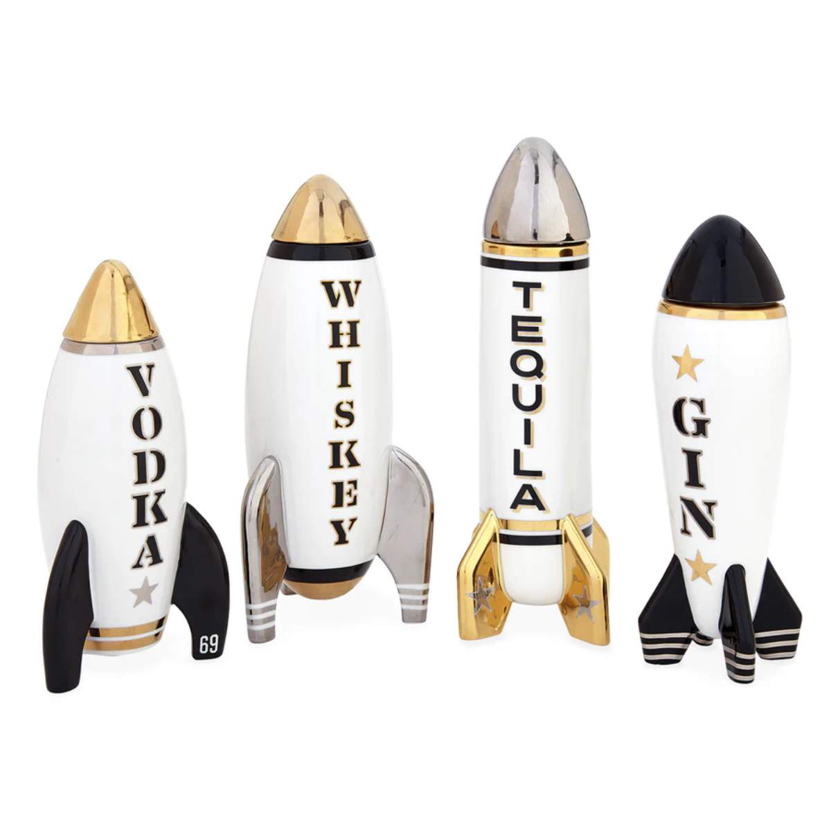 Jonathan Adler Rocket Tequila Decanter