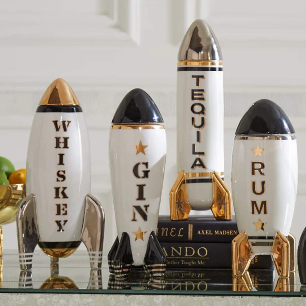 Jonathan Adler Rocket Tequila Decanter
