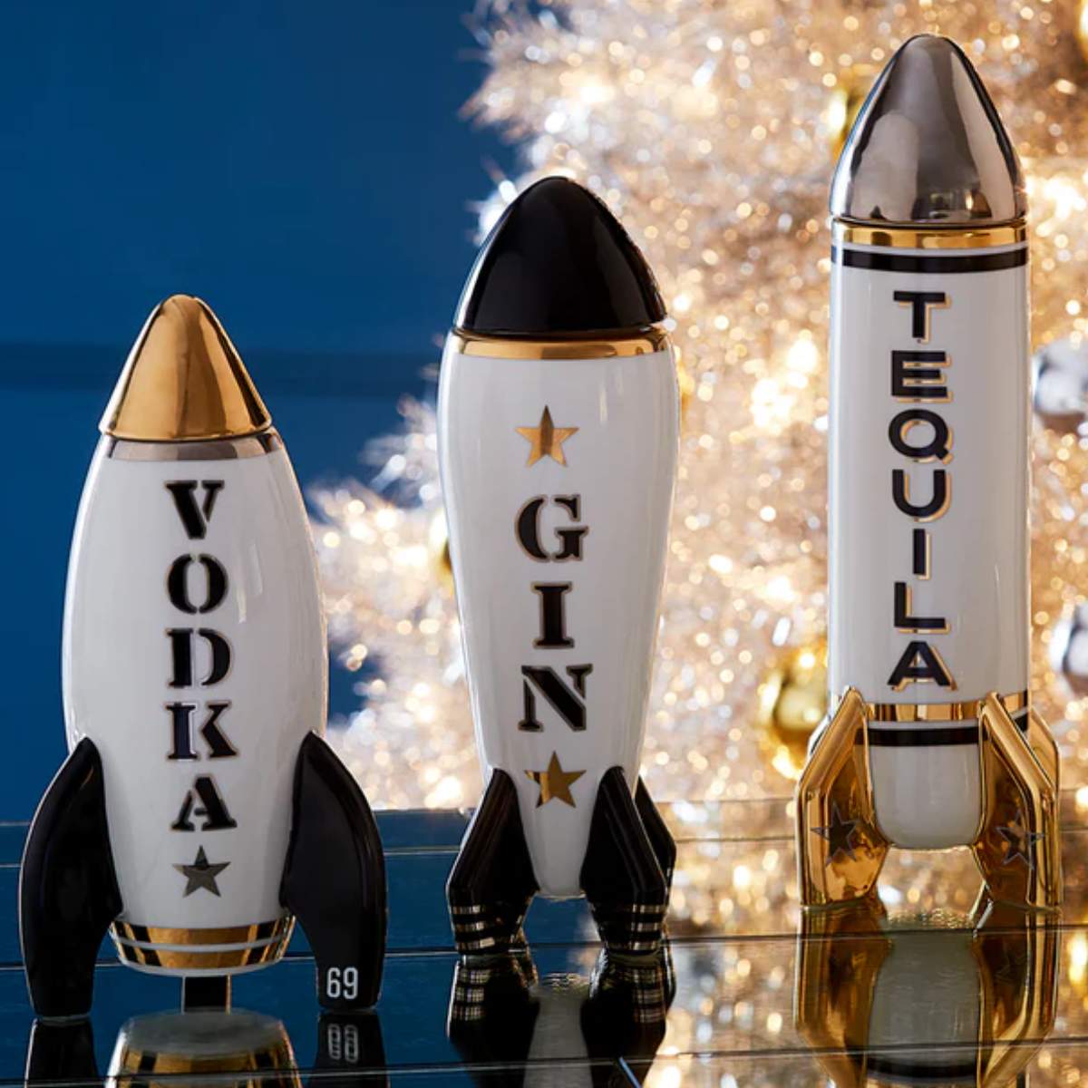Jonathan Adler Rocket Vodka Decanter
