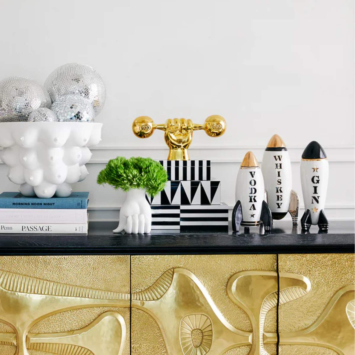 Jonathan Adler Rocket Vodka Decanter