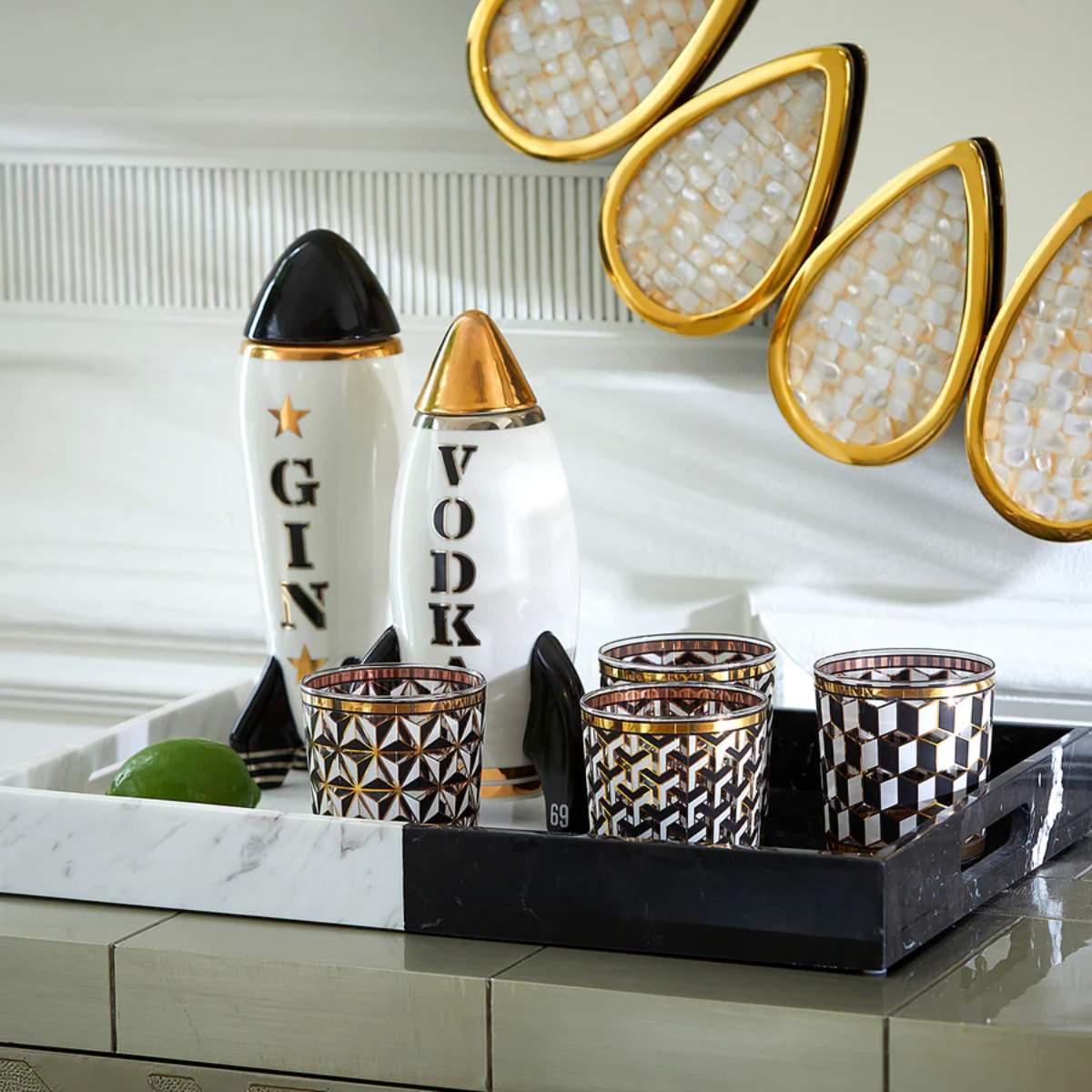 Jonathan Adler Rocket Vodka Decanter