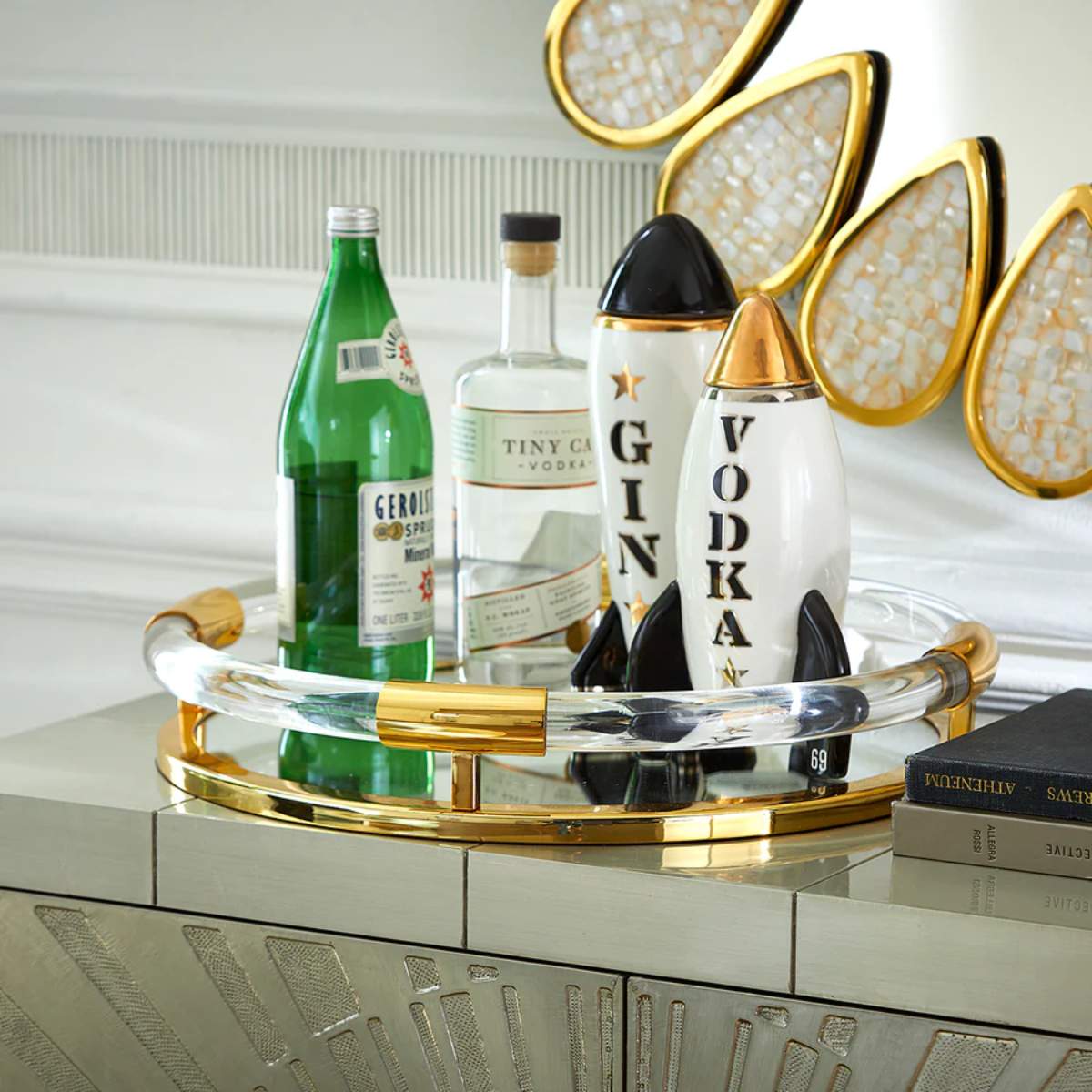 Jonathan Adler Rocket Vodka Decanter