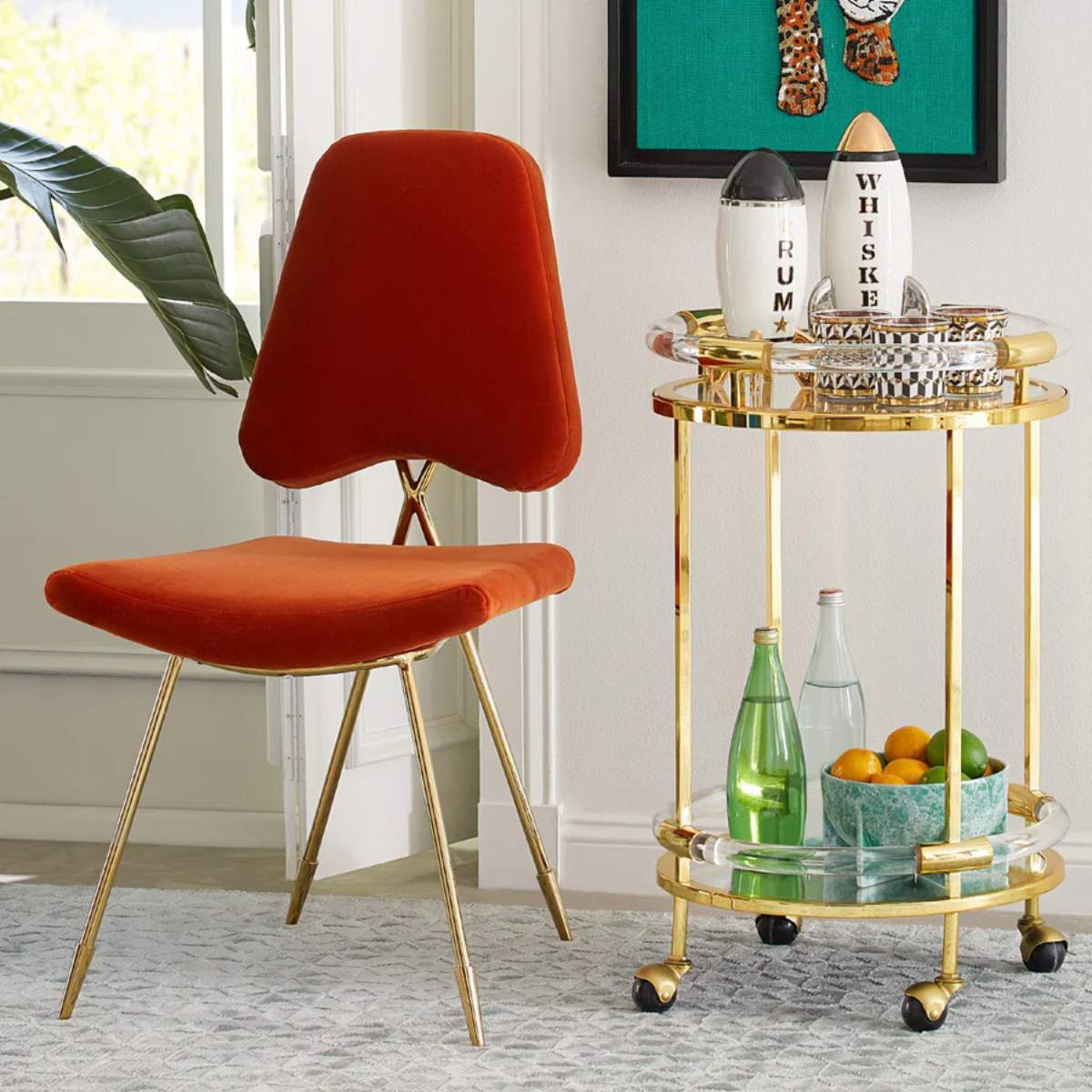 Jonathan Adler Rocket Whiskey Decanter