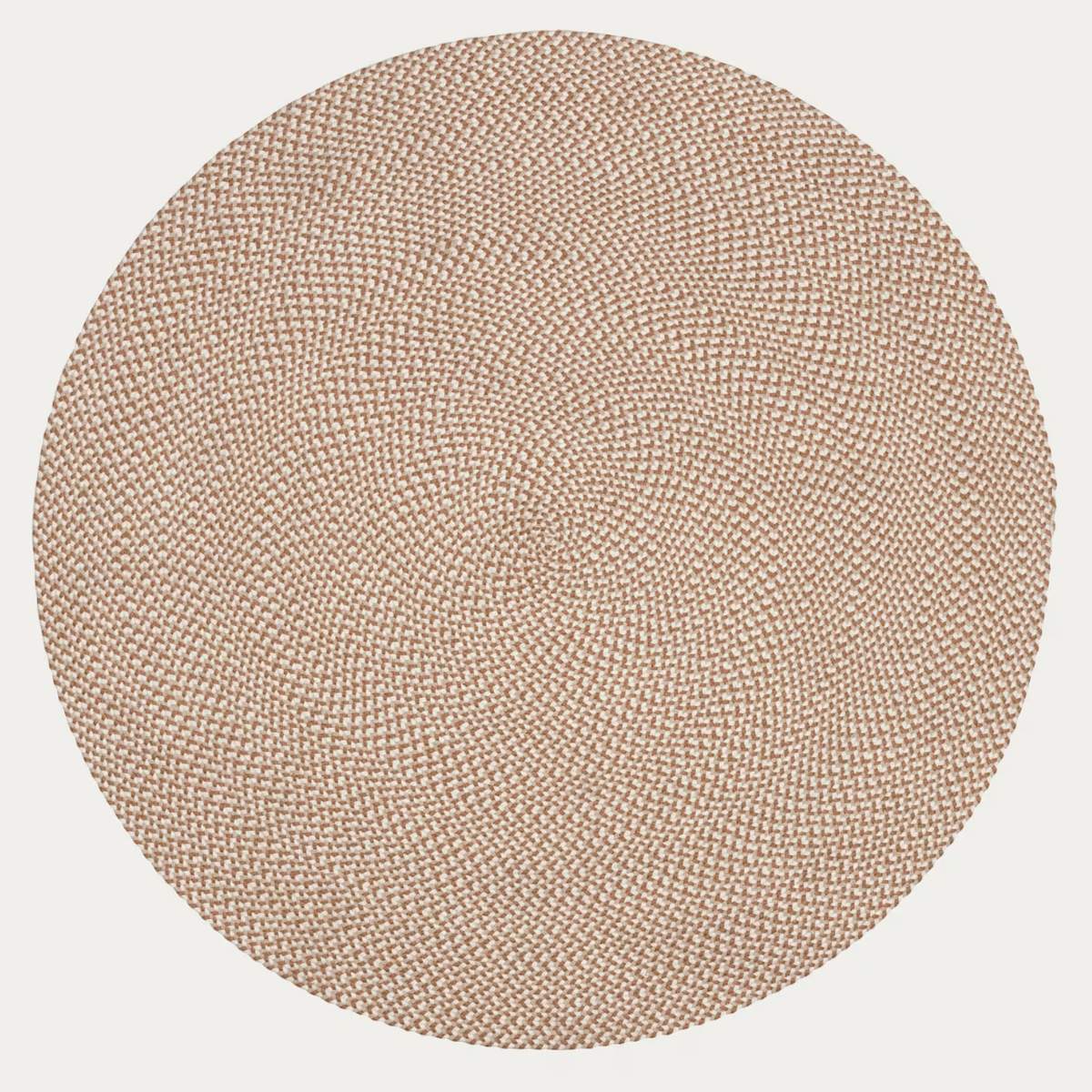 Kave Home Rodhe 100% PET rug in terracotta Ø 150 cm