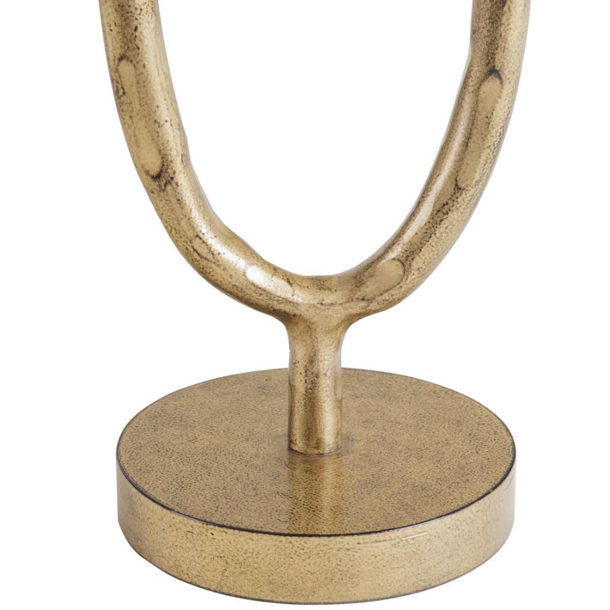 Libra Interiors Ronde Table Lamp with Linen Shade