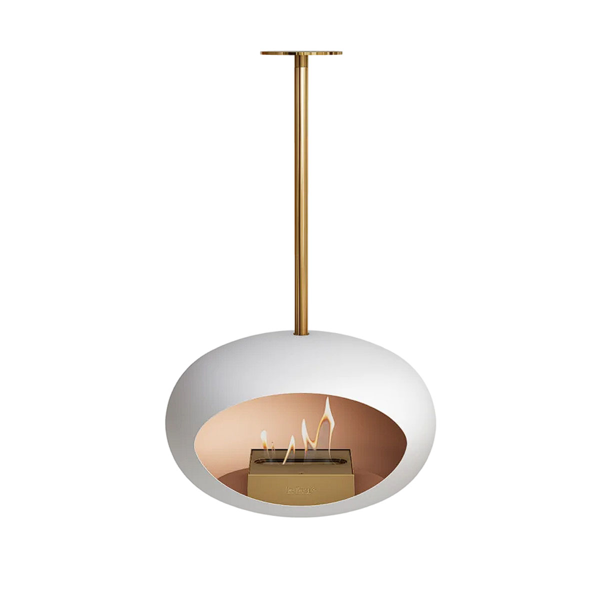 Le Feu Sky Bio Ethanol Fireplace - White