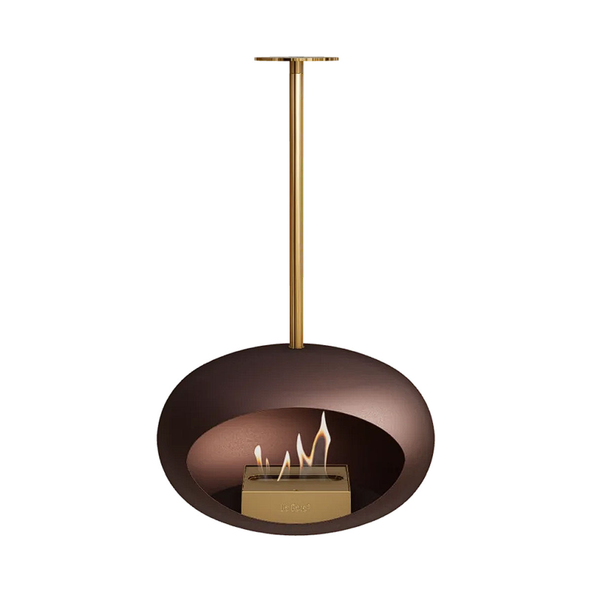 Le Feu Sky Bio Ethanol Fireplace - Mocca