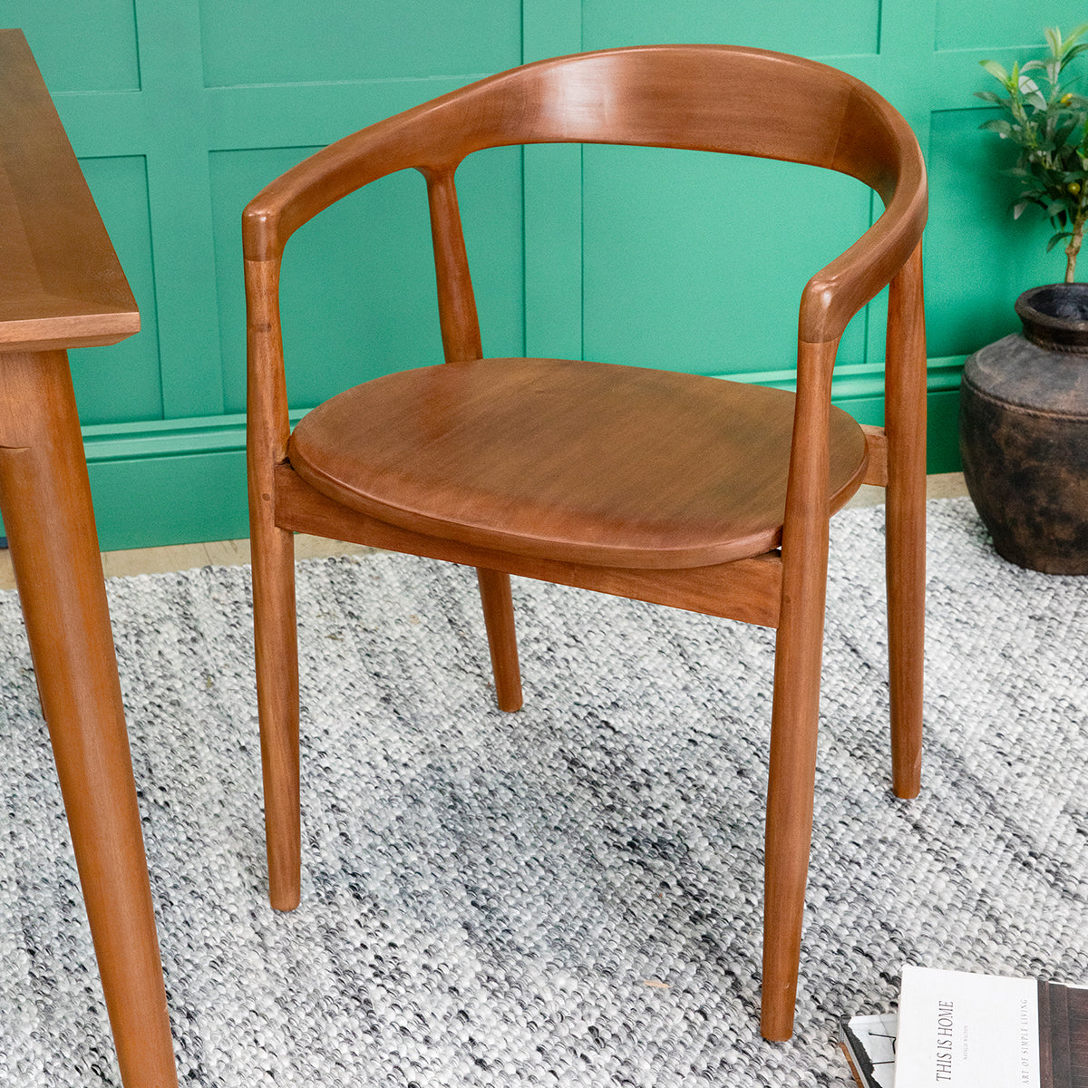 Garden Trading Rowley Dining Chair - Mahogany