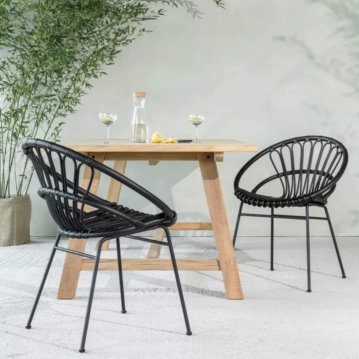 Vincent Shepherd Roxane Outdoor Dining Chair | 2 Colours