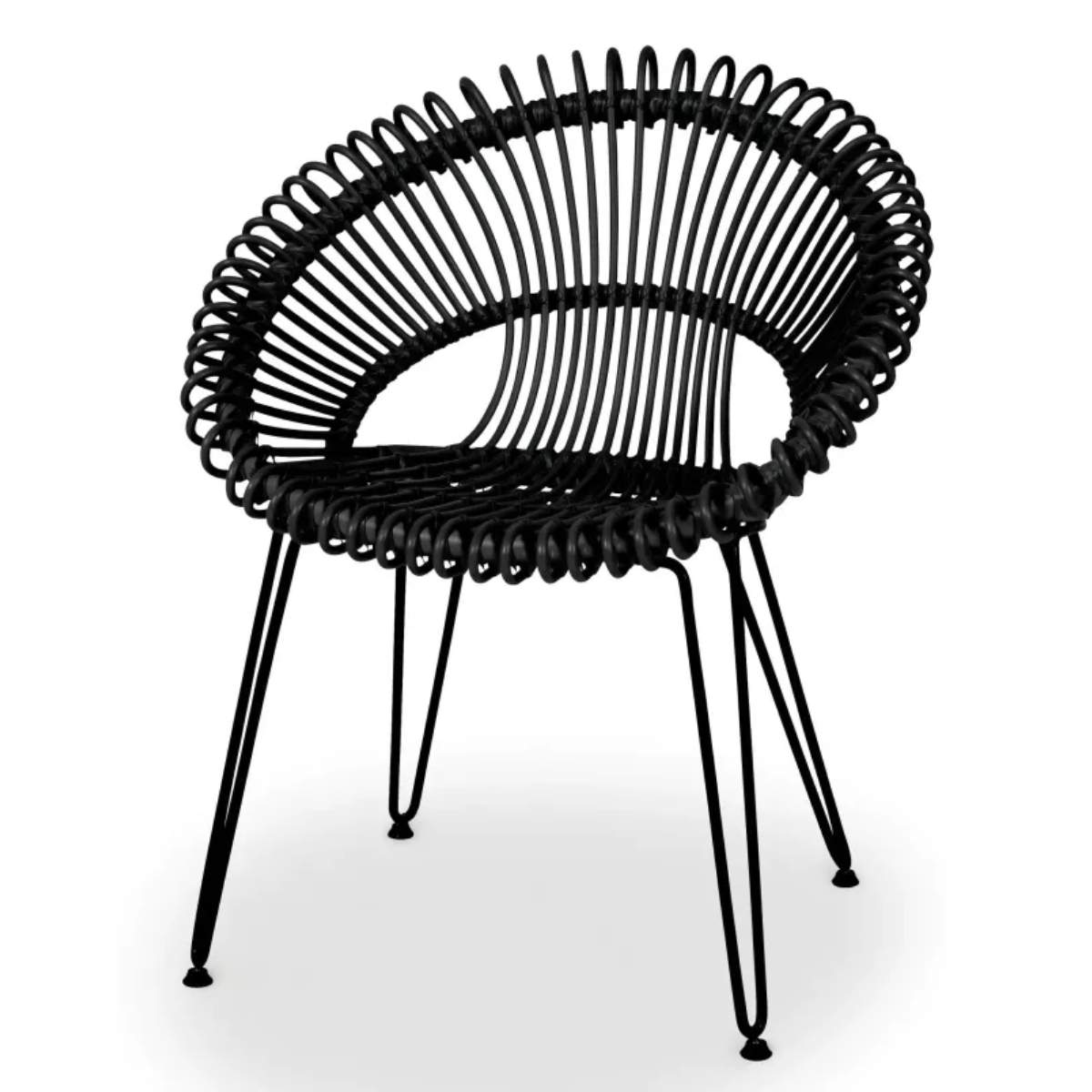 Vincent Shepherd Roxy Garden Dining Chair - Black