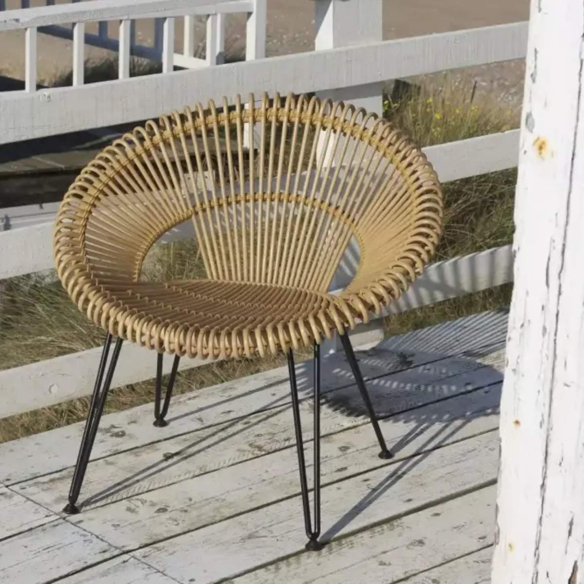 Vincent Shepherd Roy Outdoor Lazy Chair Camel