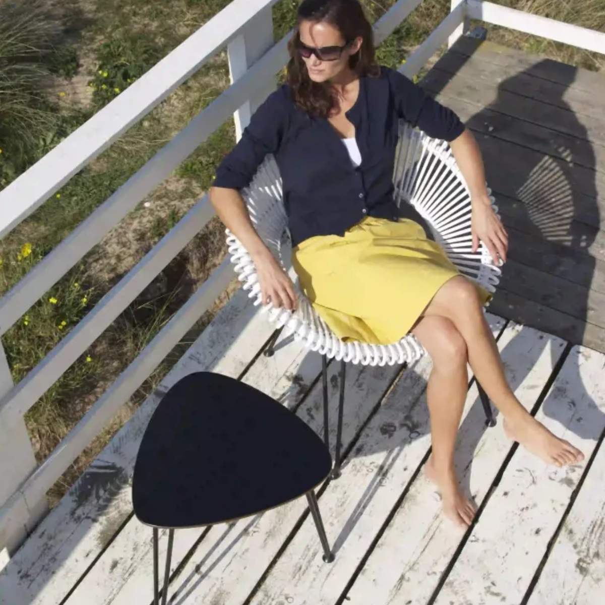 Vincent Shepherd Roy Outdoor Lazy Chair Camel