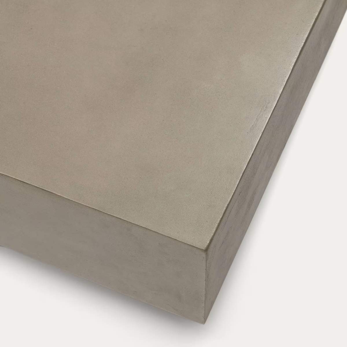 Kave Home Rustella cement coffee table, 80 x 60 cm