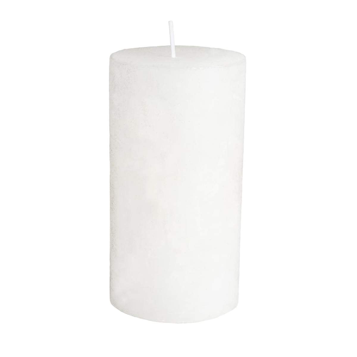 Grand Illusions Rustic Pillar Candle White 70x130mm