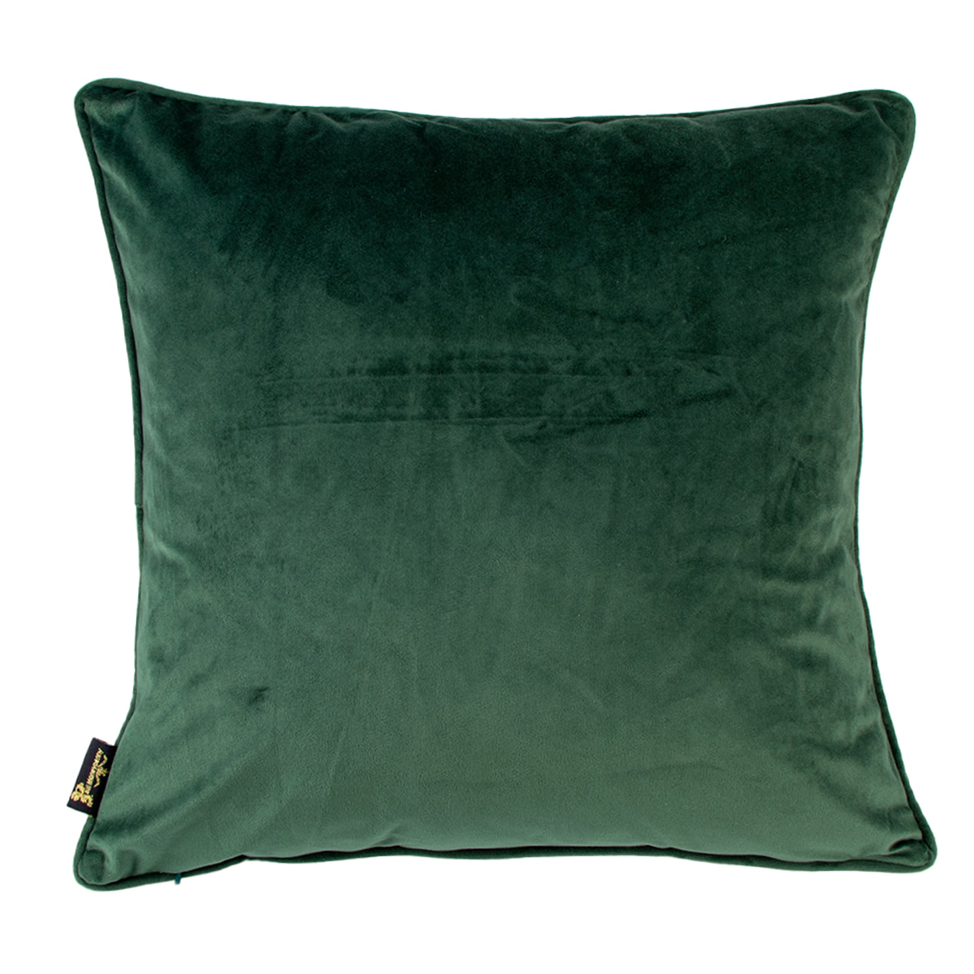 Malini Printed Cushion Green Spilt Paint