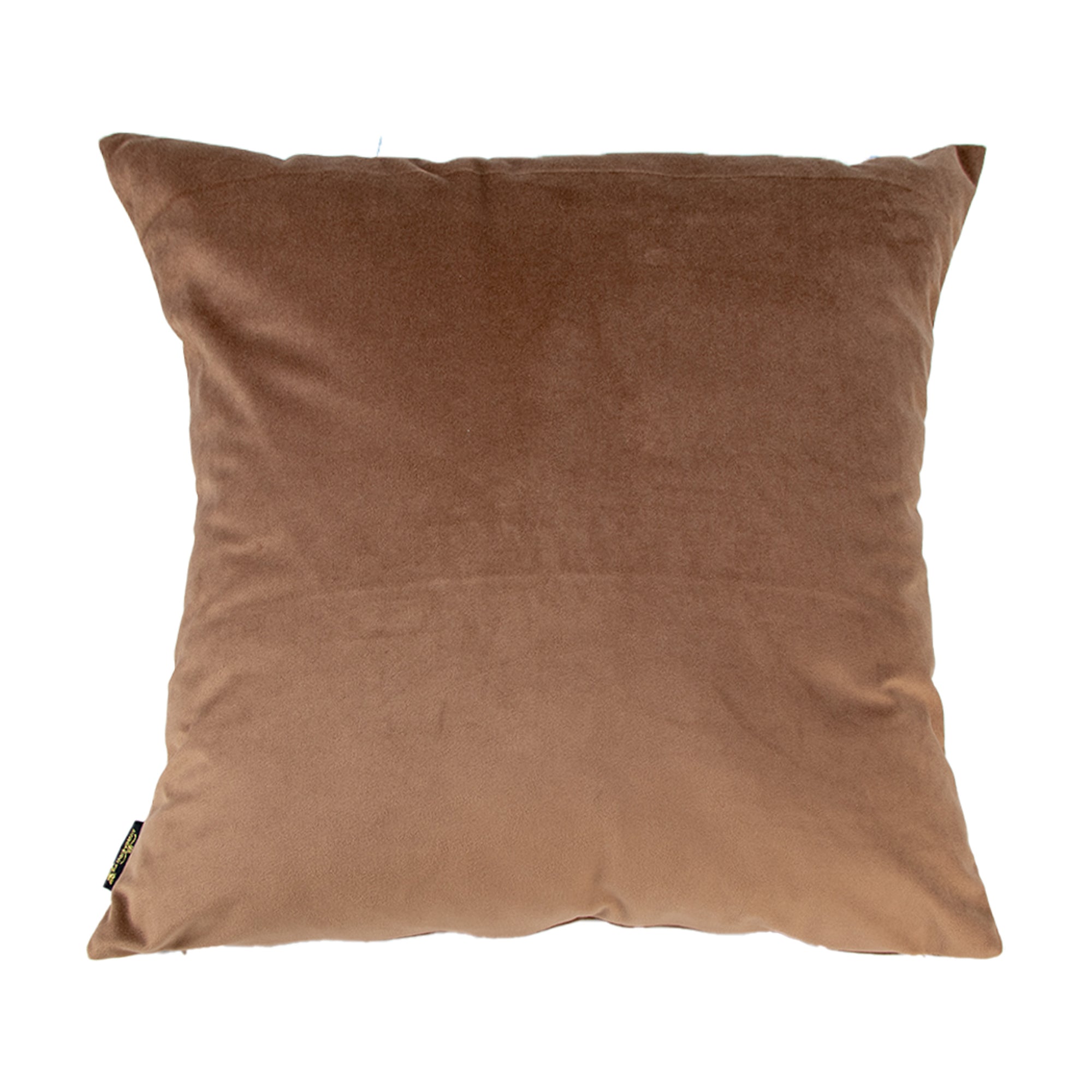 Malini Paul Moneypenny Velv Cushion With Bow Taupe