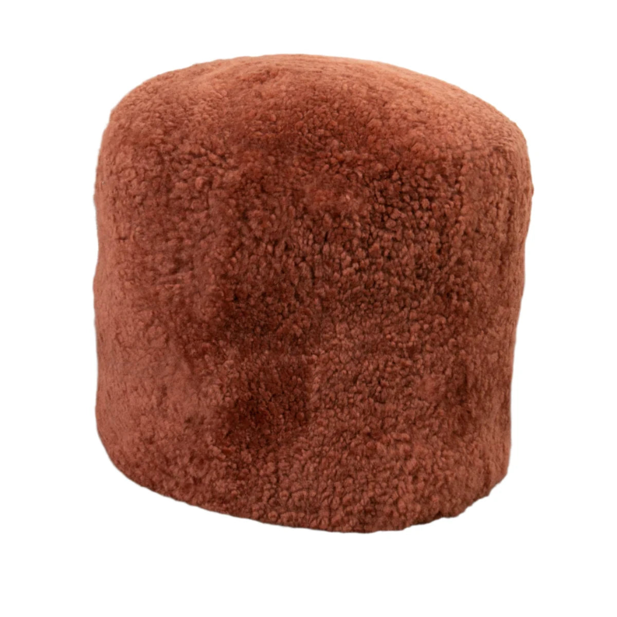 Native Home & Lifestyle Short Pile Sheepskin Pouf