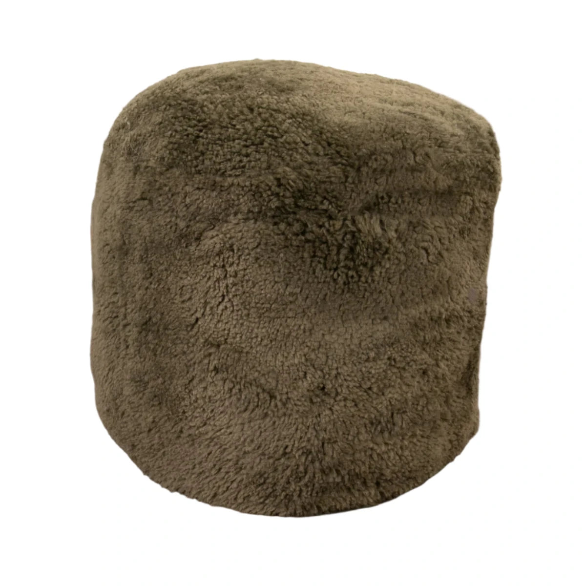 Native Home & Lifestyle Short Pile Sheepskin Pouf