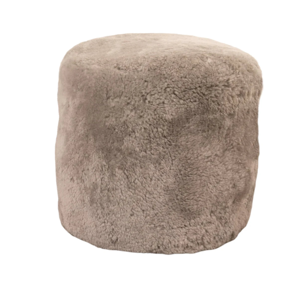 Native Home & Lifestyle Short Pile Sheepskin Pouf