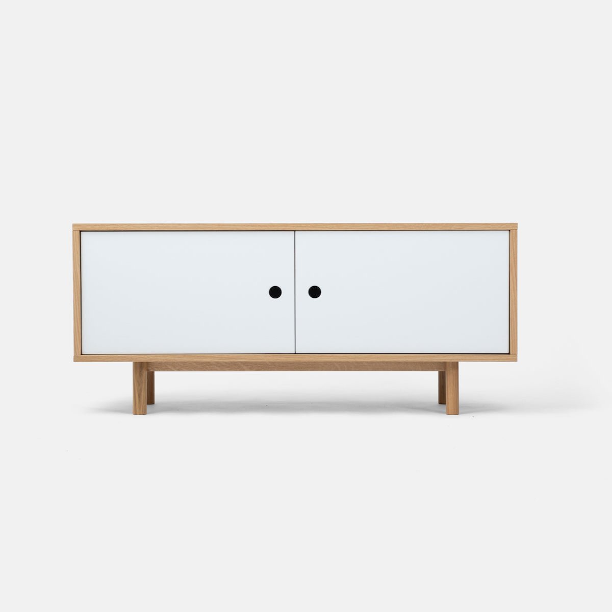 John Green Sideboard Oak with white doors