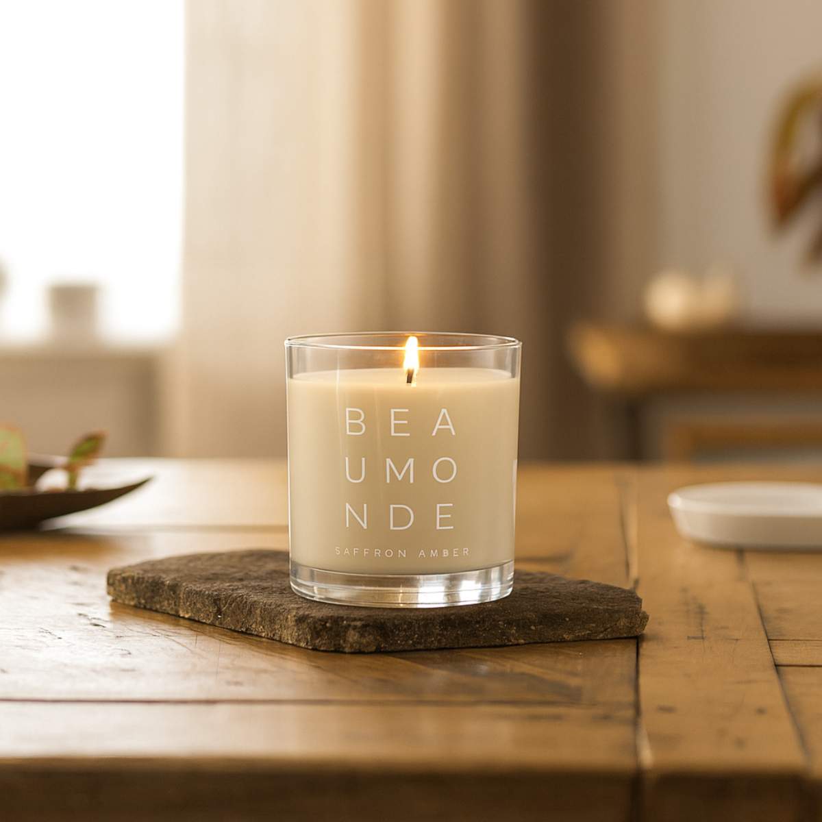 Beaumonde Saffron Amber Candle