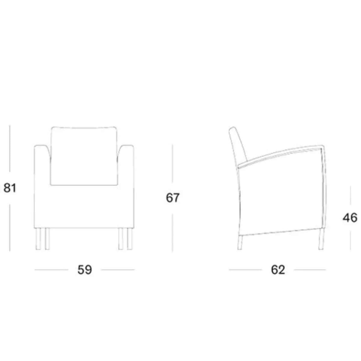 Vincent Shepherd Safi Garden Dining Chair